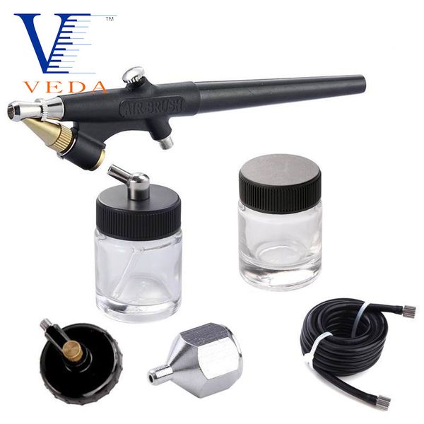 airbrush set single-action external mix siphon feed airbrush set with 0.8mm tip and 1/8" air inlet for model cake makeup
airbrush set single-action external mix siphon feed airbrush set with 0.8mm tip and 1/8" air inlet for model cake makeup
