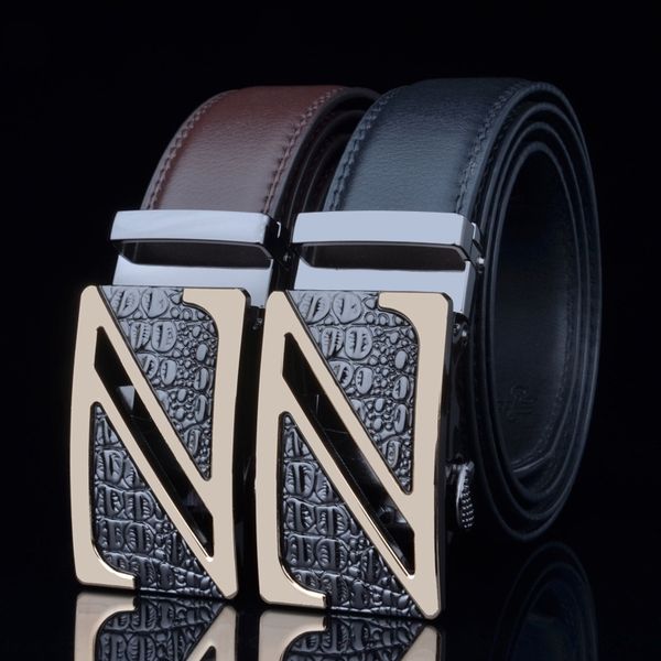 big z letter automatic buckle youth leisure automatic buckle men's leather business belt belt men's, Black;brown
big z letter automatic buckle youth leisure automatic buckle men's leather business belt belt men's, Black;brown