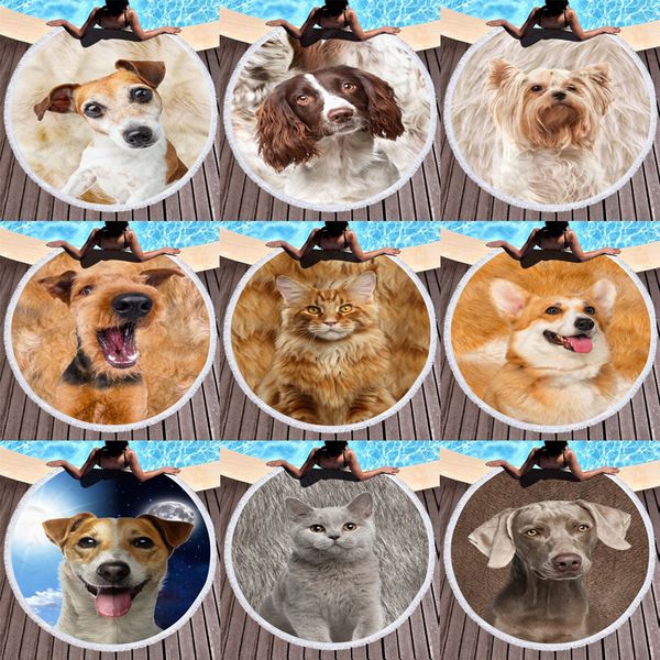 animal round beach towel dog printed beach towels de plage large towel cartoon dogs microfiber 150cm bath toalla blanket
animal round beach towel dog printed beach towels de plage large towel cartoon dogs microfiber 150cm bath toalla blanket