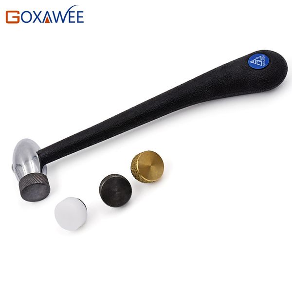 goxawee multi - function 4 tips ufo hammer for jewelry tools household hand tools hammer with head dia 22mm , length 220mm
goxawee multi - function 4 tips ufo hammer for jewelry tools household hand tools hammer with head dia 22mm , length 220mm