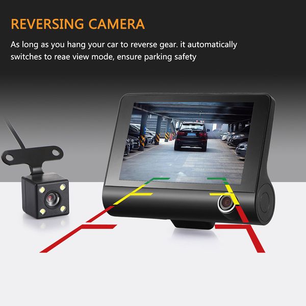 new arival 1080p 4in dual lens hd car dvr rearview video dash cam recorder camera g-sensor full hd recorder dash cam
new arival 1080p 4in dual lens hd car dvr rearview video dash cam recorder camera g-sensor full hd recorder dash cam