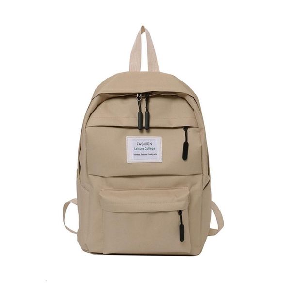 fashionable women's backpack solid canvas school bag outdoor travel multifunctional shoulder bag
fashionable women's backpack solid canvas school bag outdoor travel multifunctional shoulder bag