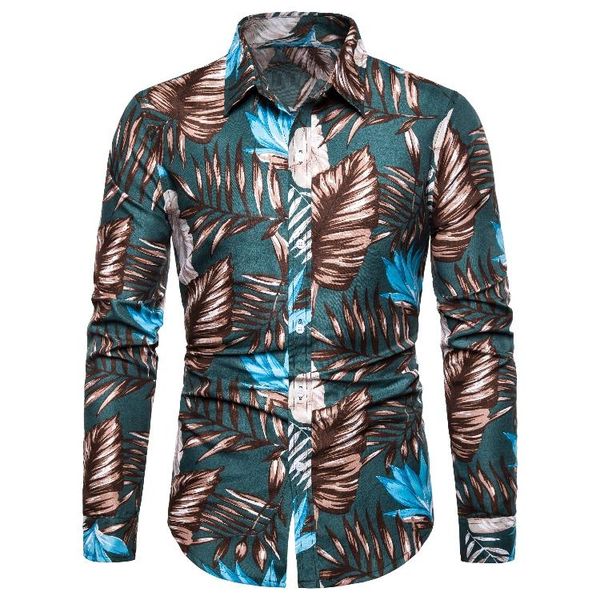 linen shirts men long sleeve floral social shirt hawaiian style fashion casual blouse men slim fit summer new, White;black
linen shirts men long sleeve floral social shirt hawaiian style fashion casual blouse men slim fit summer new, White;black