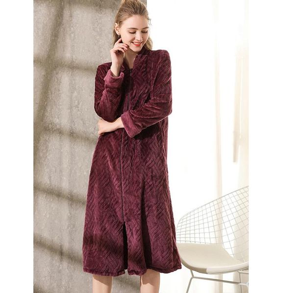 зимний халат femme молния длинный халат loungehome халаты халат для женщин, Black;red
зимний халат femme молния длинный халат loungehome халаты халат для женщин, Black;red