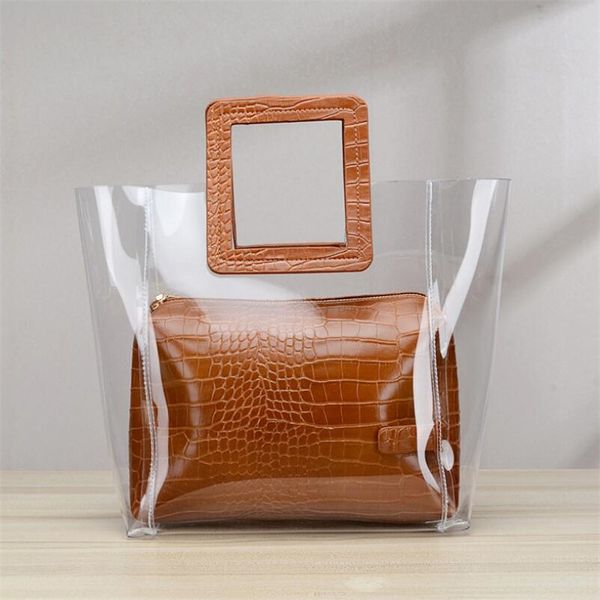 transparent shoulder bags for women fashion girls clutches pvc female tote bags luxury handbags women designer sac a main
transparent shoulder bags for women fashion girls clutches pvc female tote bags luxury handbags women designer sac a main