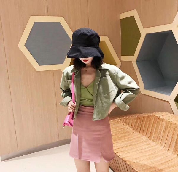 2019 new autumn preppy style women wool blends coat loose slim port brief paragraph cowboy coats outerwear army green 8045, Black
2019 new autumn preppy style women wool blends coat loose slim port brief paragraph cowboy coats outerwear army green 8045, Black