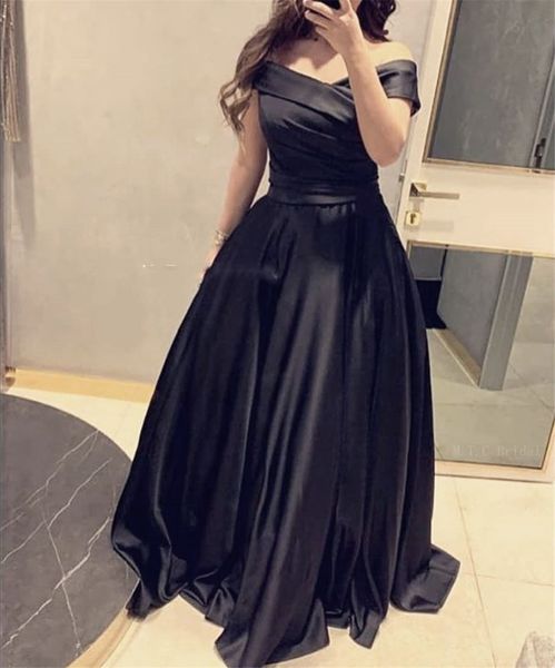 long black prom dresses pleat satin a line sleeveless floor length simple evening gowns 2019 formal party women dress
long black prom dresses pleat satin a line sleeveless floor length simple evening gowns 2019 formal party women dress