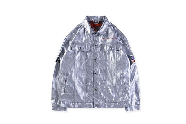 Heron Preston Mens Designer Jackets Spring NASA Sliver Mens Outwear Lapel Neck Coat with Single Breasted
Heron Preston Mens Designer Jackets Spring NASA Sliver Mens Outwear Lapel Neck Coat with Single Breasted
