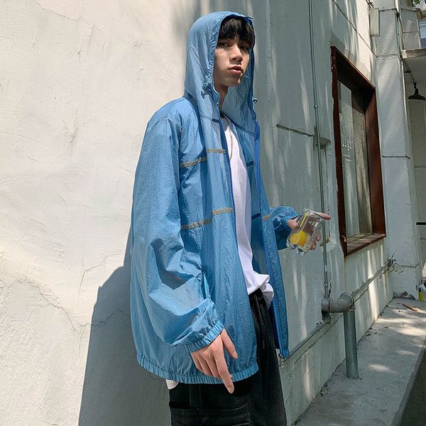 2020 spring and summer new youth popular loose solid color thin hooded jacket fashion casual korean sun protection clothing, Black;brown
2020 spring and summer new youth popular loose solid color thin hooded jacket fashion casual korean sun protection clothing, Black;brown