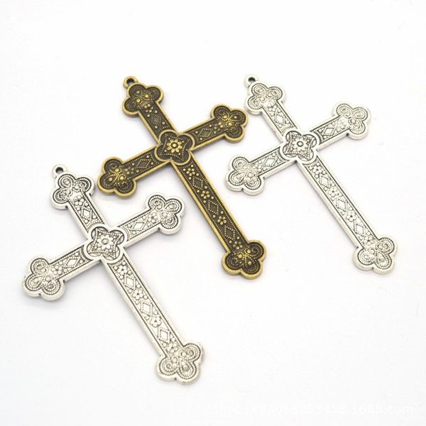 100pcs/lot 80x53mm antique bronze/ antique silver alloy crosses charm pendant fit bracelets necklace diy jewelry making, Bronze;silver
100pcs/lot 80x53mm antique bronze/ antique silver alloy crosses charm pendant fit bracelets necklace diy jewelry making, Bronze;silver