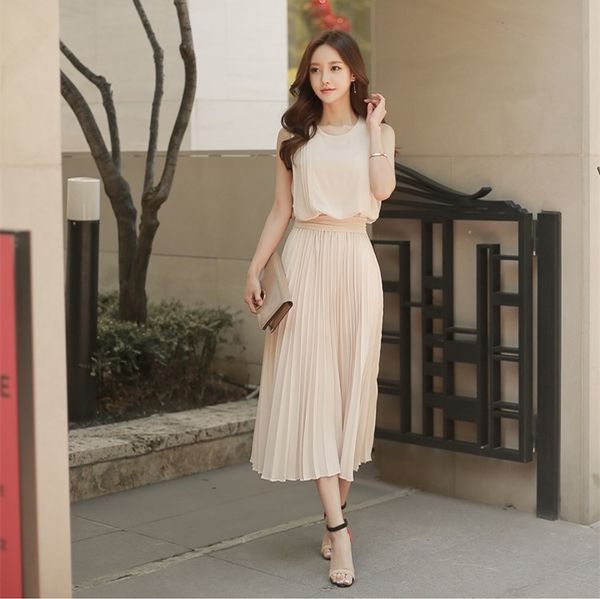 boho clothing sleeveless pleated skirts 2020 retro women summer skirt mori retro office wear bandage chiffon skirts hj84, Black
boho clothing sleeveless pleated skirts 2020 retro women summer skirt mori retro office wear bandage chiffon skirts hj84, Black