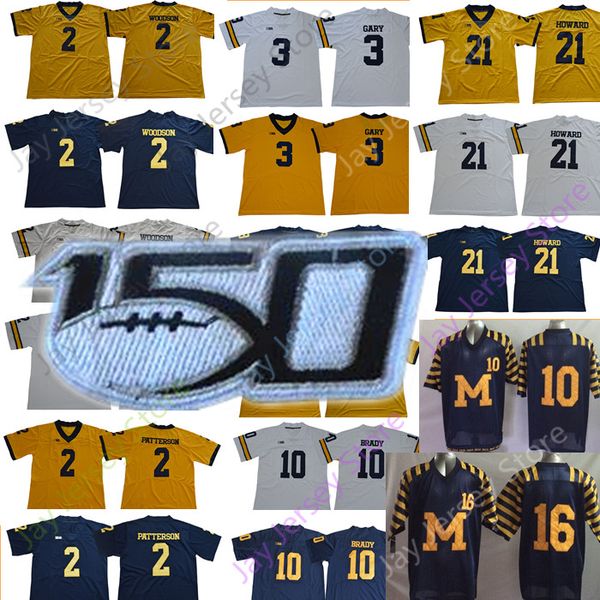 NCAA Michigan Wolverines College Football Jersey 2 Charles Woodson 2 Shea Patterson 3 Rashan Gary 10 Tom Brady 21 Desmond Howard
NCAA Michigan Wolverines College Football Jersey 2 Charles Woodson 2 Shea Patterson 3 Rashan Gary 10 Tom Brady 21 Desmond Howard