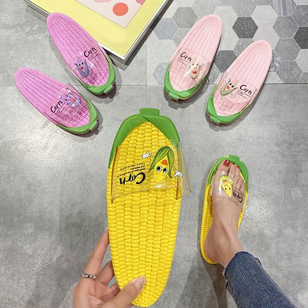 women summer slippers slide sandals beach slides corn cartoon slippers flip flops cute house shoes mujer, Black
women summer slippers slide sandals beach slides corn cartoon slippers flip flops cute house shoes mujer, Black