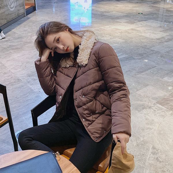 buy down worn clothes woman 2019 new small cotton washed coat reverse cotton washed coat fashion, Black
buy down worn clothes woman 2019 new small cotton washed coat reverse cotton washed coat fashion, Black