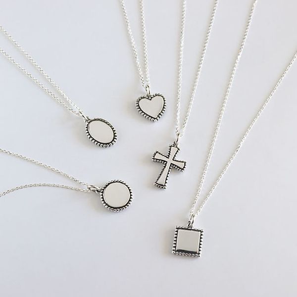 other 1pc 100% authentic 925 sterling silver retro oval/round /heart/ square geometricwith beads pattern pendant necklace tlx378
other 1pc 100% authentic 925 sterling silver retro oval/round /heart/ square geometricwith beads pattern pendant necklace tlx378