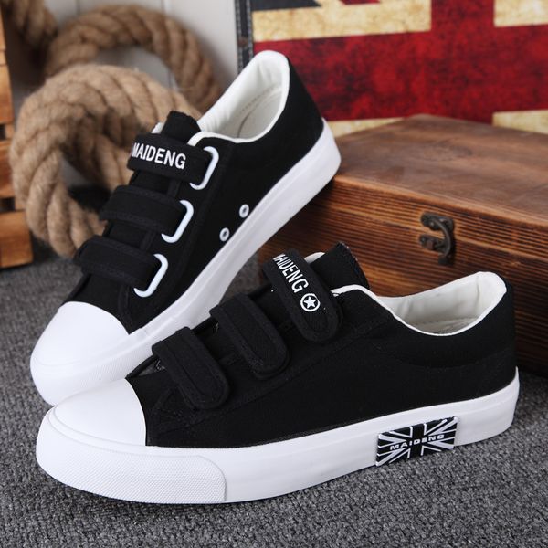 casual sneakers women shoes flats 2019 new lace-up canvas shoes woman fashion solid hook&loop female sneakers tenis feminino, Black
casual sneakers women shoes flats 2019 new lace-up canvas shoes woman fashion solid hook&loop female sneakers tenis feminino, Black