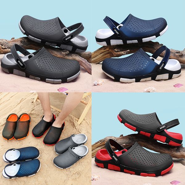 designer brand sandals jelly beach shoes men sandals casual shoes slippers beach flip-flops outdoor slippers light weight sandals size 40-45, Black
designer brand sandals jelly beach shoes men sandals casual shoes slippers beach flip-flops outdoor slippers light weight sandals size 40-45, Black