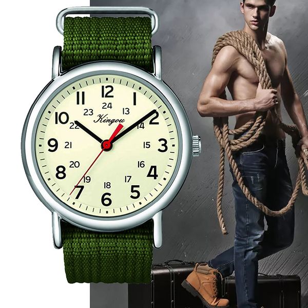 stylish cool all arabic numerals and 24 hour time nylon belt watch relogio masculino men reloj hombre bayan kol saati, Slivery;brown
stylish cool all arabic numerals and 24 hour time nylon belt watch relogio masculino men reloj hombre bayan kol saati, Slivery;brown