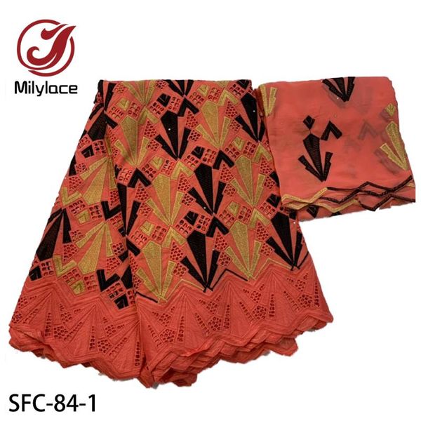 african lace fabric swiss cotton lace fabric with nigerian swiss voile 5+2yards for dress sfc-84, Pink;blue
african lace fabric swiss cotton lace fabric with nigerian swiss voile 5+2yards for dress sfc-84, Pink;blue