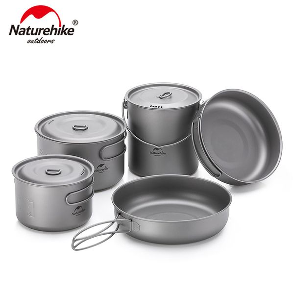 naturehike lightweight high strength titanium cookware outdoor camping pot portable frying pan self-cleaning function nh18t101-a
naturehike lightweight high strength titanium cookware outdoor camping pot portable frying pan self-cleaning function nh18t101-a