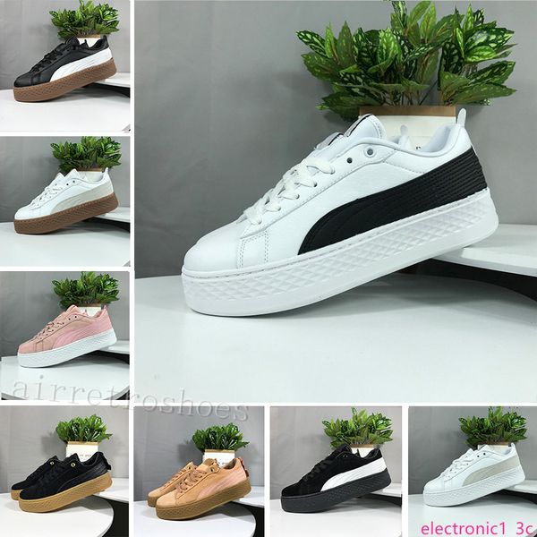 2019 new womens rihanna riri fenty platform sd 5 creeper velvet pack burgundy black grey color brand ladies classic casual shoes 36-39, Black;green
2019 new womens rihanna riri fenty platform sd 5 creeper velvet pack burgundy black grey color brand ladies classic casual shoes 36-39, Black;green