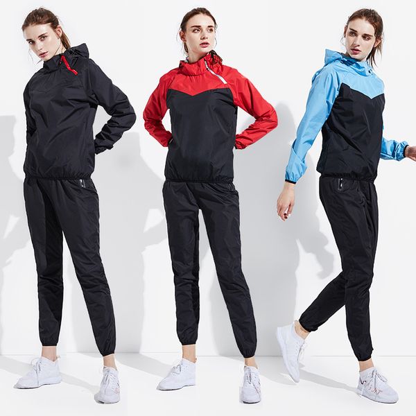 sport jogging suits for women gym clothing set men pullover hoodies running fitness exercise sportswear weight loss sweating, White;black
sport jogging suits for women gym clothing set men pullover hoodies running fitness exercise sportswear weight loss sweating, White;black