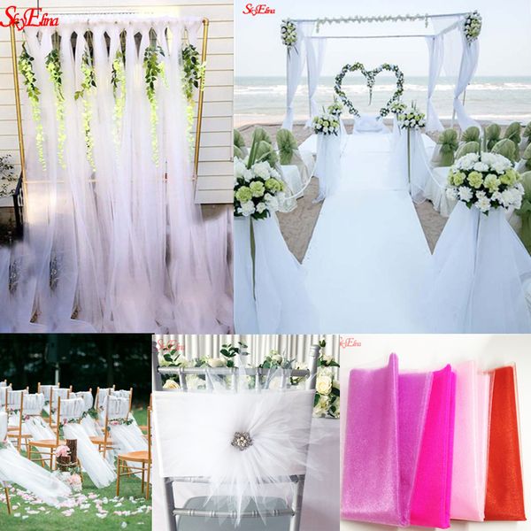 10m*48cm tulle roll fabric spool crystal organza tulle for home wedding decoration baby shower diy wedding party 6z sh015-1
10m*48cm tulle roll fabric spool crystal organza tulle for home wedding decoration baby shower diy wedding party 6z sh015-1