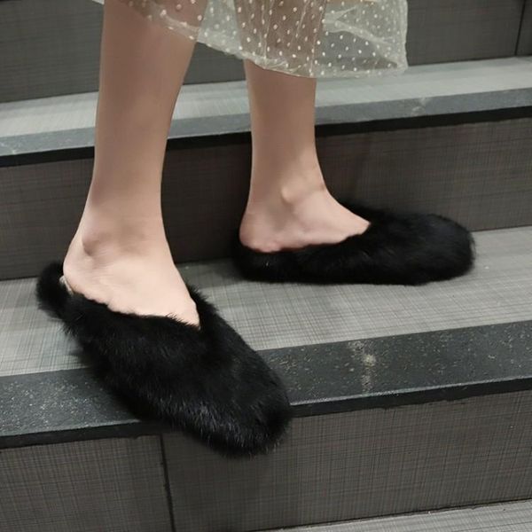 fur slippers women home fluffy sliders comfort with feather furry summer flats sweet ladies winter shoes home mules, Black
fur slippers women home fluffy sliders comfort with feather furry summer flats sweet ladies winter shoes home mules, Black