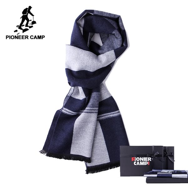 pioneer camp soft scarf men with gift box warm autumn winter plaid fashion scarves male knitted scarf awj701398a, Blue;gray
pioneer camp soft scarf men with gift box warm autumn winter plaid fashion scarves male knitted scarf awj701398a, Blue;gray