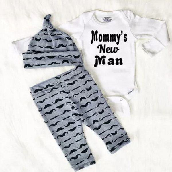 clothing sets 2021 cute 3pcs set born baby boy clothes lovely mommy's man mustache print bodysuit long pants hat outfits 0-18m, White
clothing sets 2021 cute 3pcs set born baby boy clothes lovely mommy's man mustache print bodysuit long pants hat outfits 0-18m, White