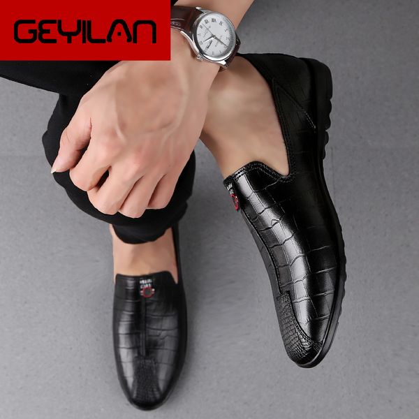 large size men summer genuine leather shoes breathable leather flats loafers men casual shoes fashion slip on driving, Black
large size men summer genuine leather shoes breathable leather flats loafers men casual shoes fashion slip on driving, Black