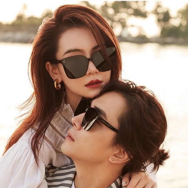 2020 korea brand gentle her sunglasses big square cat eye acetate polarized uv400 sunglasses women men with original packaging, Blue
2020 korea brand gentle her sunglasses big square cat eye acetate polarized uv400 sunglasses women men with original packaging, Blue