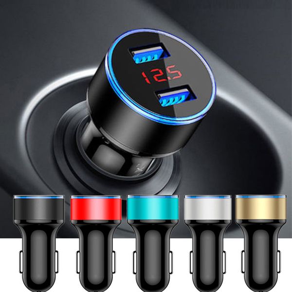 3.1a dual usb car charger 2 port lcd display 12-24v cigarette socket lighter fast car charger power adapter styling /2.3
3.1a dual usb car charger 2 port lcd display 12-24v cigarette socket lighter fast car charger power adapter styling /2.3