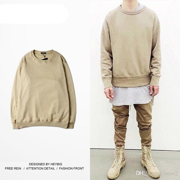 khaki round neck hoodies 2017 new european fashion men fleece sweatshirts hip hop high streetwear chinese size clothing, Black
khaki round neck hoodies 2017 new european fashion men fleece sweatshirts hip hop high streetwear chinese size clothing, Black