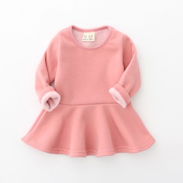 new 2019 baby girls dress candy color long sleeve toddler girls clothing winter fleece warm children princess dress dq699 y200226, Red;yellow
new 2019 baby girls dress candy color long sleeve toddler girls clothing winter fleece warm children princess dress dq699 y200226, Red;yellow