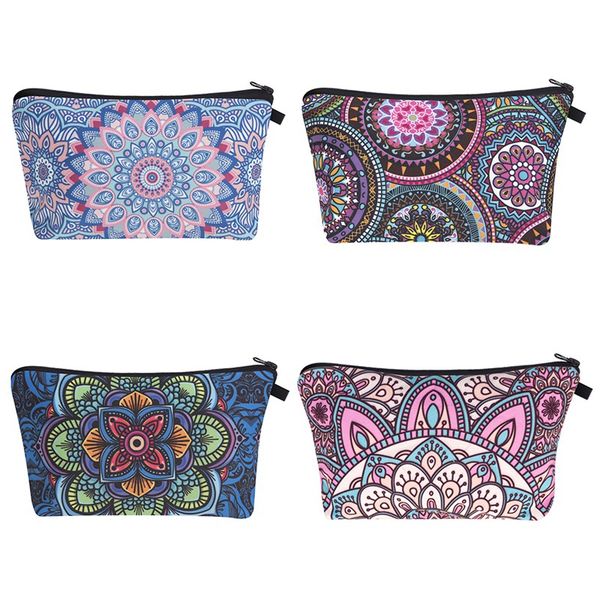 fashion flroal prints women cosmetic bag multifunctional colorful mandala flower small zipper make up organizer pouch case
fashion flroal prints women cosmetic bag multifunctional colorful mandala flower small zipper make up organizer pouch case