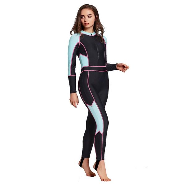 swimsuit for women one piece long-sleeve surfing suit sun protection wetsuit women keep warm swimming scuba diving #f
swimsuit for women one piece long-sleeve surfing suit sun protection wetsuit women keep warm swimming scuba diving #f