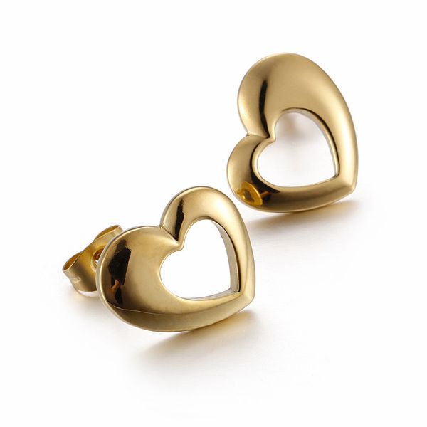 gold color boucle d'oreille classic minimalist heart stud earrings for women bride jewelry fashion brand 2018, Golden;silver
gold color boucle d'oreille classic minimalist heart stud earrings for women bride jewelry fashion brand 2018, Golden;silver