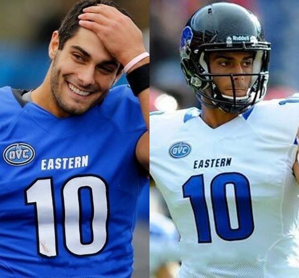 custom eastern illinois panther #10 jimmy garoppolo fcs blue jersey stitched sf black red white rush ncaa football mens youth women kid
custom eastern illinois panther #10 jimmy garoppolo fcs blue jersey stitched sf black red white rush ncaa football mens youth women kid