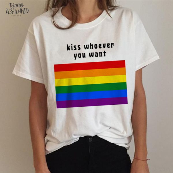 lgbt t shirt women gay pride shirt women lesbian rainbow t shirt harajuku ullzang funny tshirt 90s graphic love is love top, White
lgbt t shirt women gay pride shirt women lesbian rainbow t shirt harajuku ullzang funny tshirt 90s graphic love is love top, White