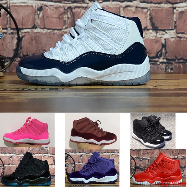 2019 новый j11 xi mid high 11 11s space jam детская баскетбольная обувь мальчик девочка молодой ребенок спортивные кроссовки размер 28-35
2019 новый j11 xi mid high 11 11s space jam детская баскетбольная обувь мальчик девочка молодой ребенок спортивные кроссовки размер 28-35