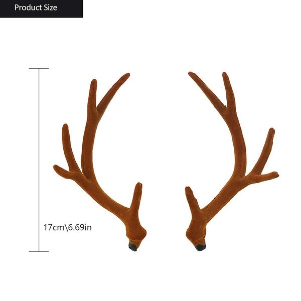 a pair simulated antlers tiara headbands flocked sika deer diy accessories materials christmas party supplies pgraphy props
a pair simulated antlers tiara headbands flocked sika deer diy accessories materials christmas party supplies pgraphy props
