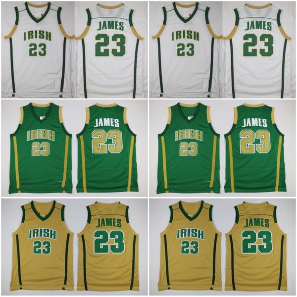 mens lebron james st. vincent mary high school irish jerseys basketball shirts lebron james #23 stitched jerseys shirts s, Black
mens lebron james st. vincent mary high school irish jerseys basketball shirts lebron james #23 stitched jerseys shirts s, Black