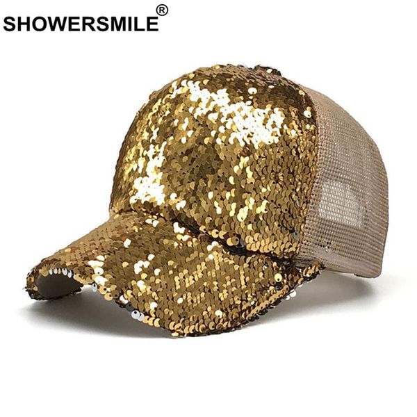 showersmile gold baseball cap sequins women trucker hat spring summer female hip hop cap streetwear breathable ladies dad hat, Blue;gray
showersmile gold baseball cap sequins women trucker hat spring summer female hip hop cap streetwear breathable ladies dad hat, Blue;gray