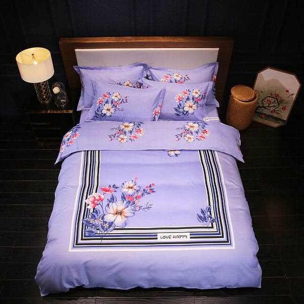 4pcs/set cotton printed flower home thicken bedding set luxury sheet pillowcase duvet cover sets bed decoration
4pcs/set cotton printed flower home thicken bedding set luxury sheet pillowcase duvet cover sets bed decoration