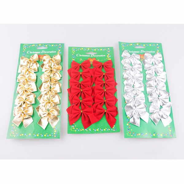 12pcs gold silver red pretty bow tie christmas tree decoration xmas ribbon bows festival pendant home bowknots baubles#15
12pcs gold silver red pretty bow tie christmas tree decoration xmas ribbon bows festival pendant home bowknots baubles#15