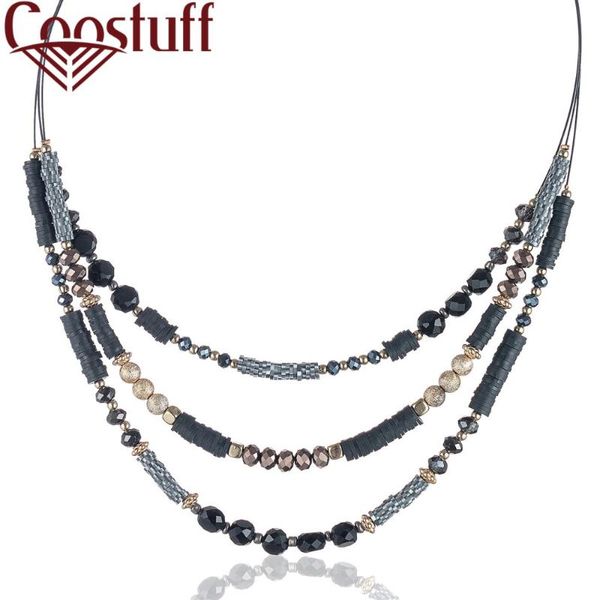 new 3 layers chokers necklace with beads pendant fashion statement necklaces women vintage jewelry collares mujer kolye bijoux, Silver
new 3 layers chokers necklace with beads pendant fashion statement necklaces women vintage jewelry collares mujer kolye bijoux, Silver