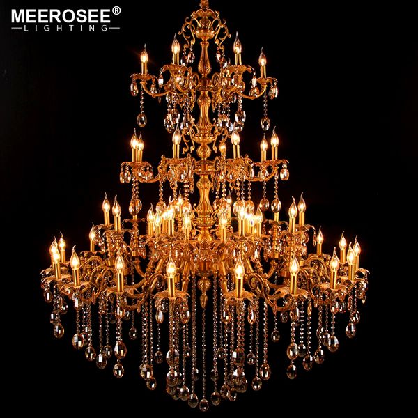 large crystal chandelier light fixture huge royal golden hanging lamp luminaires md85897 d1200 h1400mm 38 lights /d1500 h1860mm 54 lights
large crystal chandelier light fixture huge royal golden hanging lamp luminaires md85897 d1200 h1400mm 38 lights /d1500 h1860mm 54 lights
