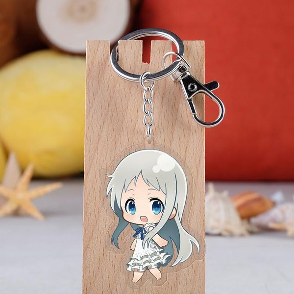 cosaner anohana flower fashion anime acrylic key chains cartoon keyring keychain pendant keyholder birthday gifts, Silver
cosaner anohana flower fashion anime acrylic key chains cartoon keyring keychain pendant keyholder birthday gifts, Silver