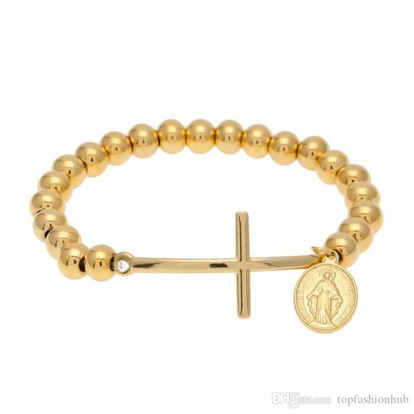 new stainless steel hip hop jewelry wholesale beads crosses bracelet hiphopbracelet, Golden;silver 
new stainless steel hip hop jewelry wholesale beads crosses bracelet hiphopbracelet, Golden;silver